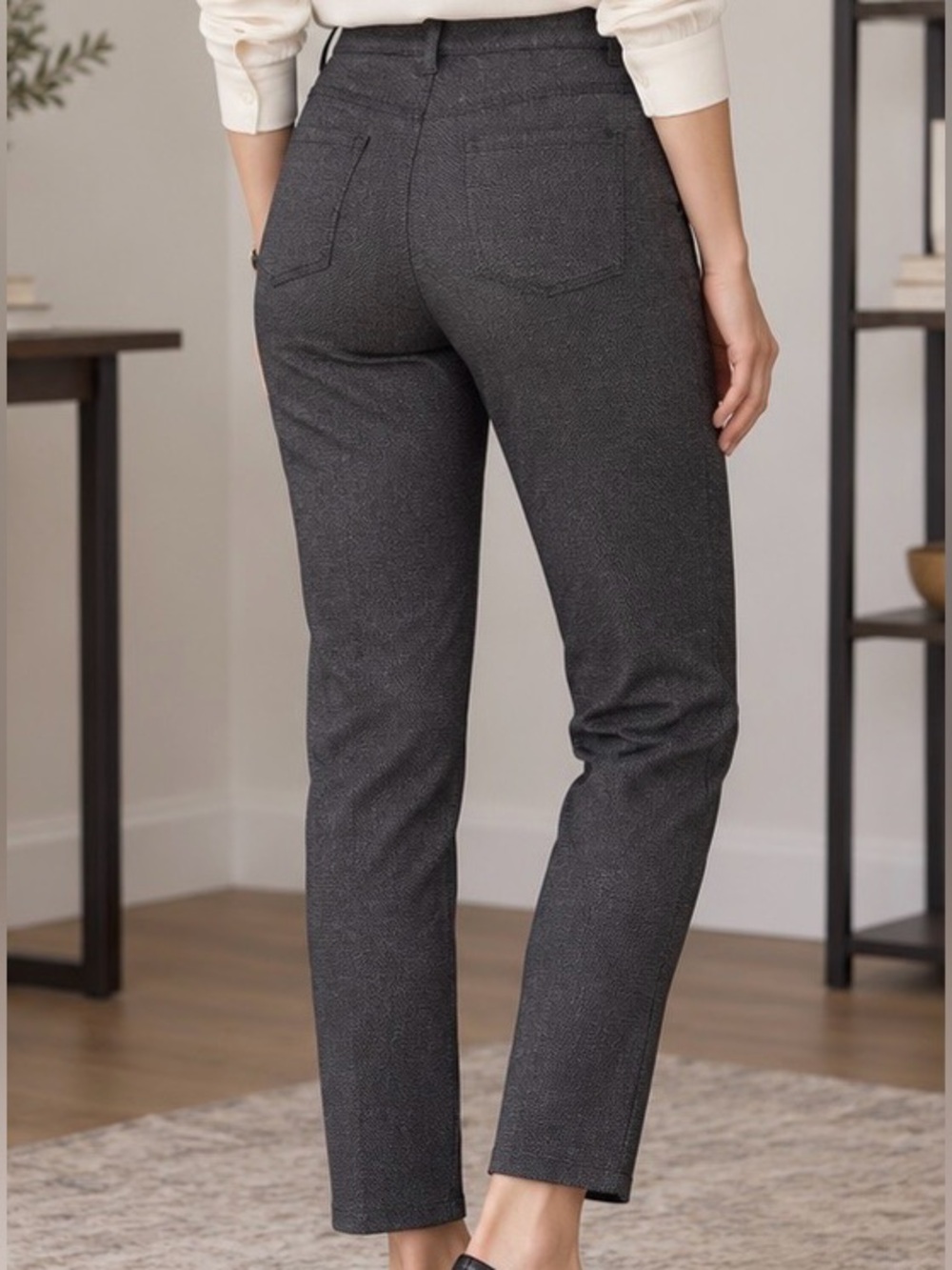 Andrew Marc Pants in Charcoal — Size 6
